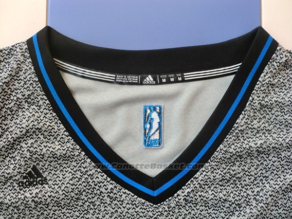 Maglia Moda Statico Oklahoma City Thunder Kevin Durant #35 Grigio